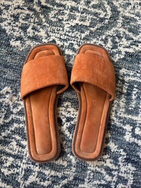 Brunello Cucinelli Monili Suede Slides